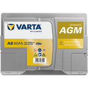 Starterbatterie DYNAMIC AGM 12 V, 60 Ah, 680 A MERCEDES-BENZ AMG GT