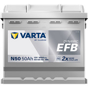 Starterbatterie DYNAMIC EFB 12 V, 50 Ah, 550 A SUZUKI CELERIO