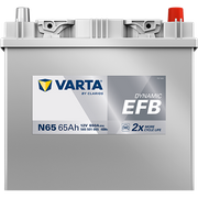 Starterbatterie DYNAMIC EFB 12 V, 65 Ah, 650 A TOYOTA URBAN CRUISER