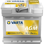 Starterbatterie DYNAMIC AGM 12 V, 50 Ah, 540 A TOYOTA RAV 4