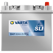 Starterbatterie DYNAMIC SLI 12 V, 60 Ah, 540 A MAZDA PREMACY