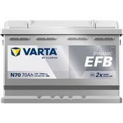 Starterbatterie DYNAMIC EFB 12 V, 70 Ah, 760 A RENAULT KANGOO