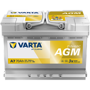Starterbatterie DYNAMIC AGM 12 V, 70 Ah, 760 A VW PASSAT ALLTRACK