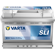 Starterbatterie DYNAMIC SLI 12 V, 74 Ah, 680 A PORSCHE 928