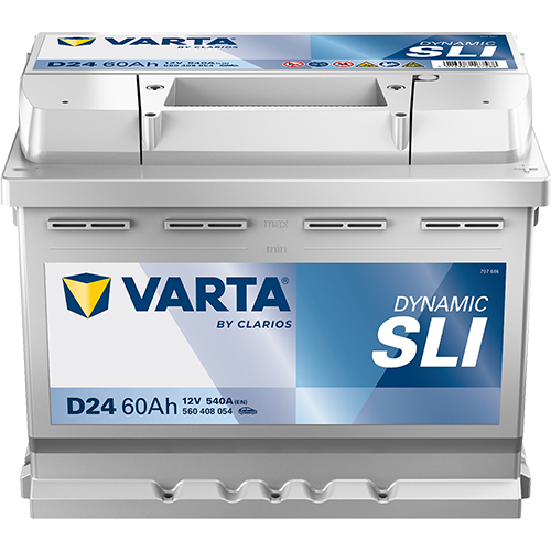 Produktbild für Starterbatterie DYNAMIC SLI 12 V, 60 Ah, 540 A