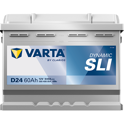 Produktbild für Starterbatterie DYNAMIC SLI 12 V, 60 Ah, 540 A
