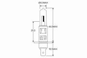 Glühlampe, Fernscheinwerfer Original VEMO Qualität BMW 3