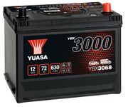 YBX3000 - SMF - 12V 72Ah 630A MITSUBISHI L 200 / TRITON