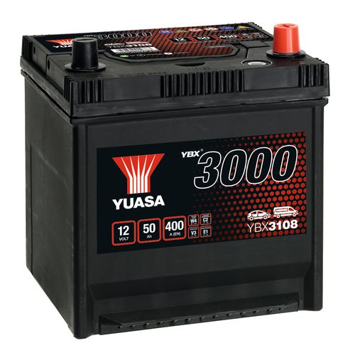 Produktbild für YBX3000 - SMF - 12V 50Ah 400A