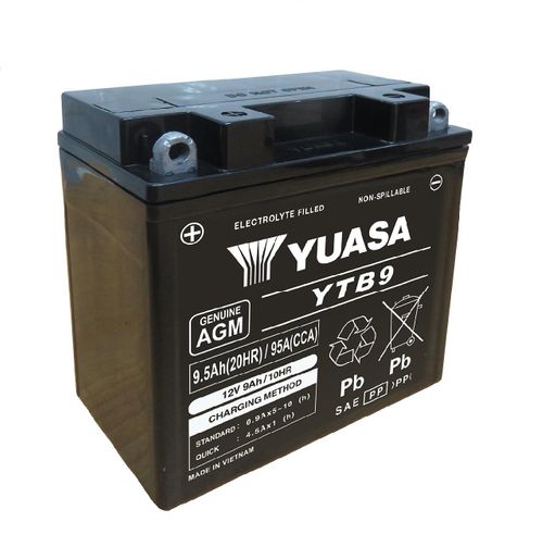 Produktbild für AGM YTB9 Maintenance Free 12V 9Ah 95A