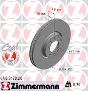 Bremsscheibe COAT Z OPEL ASTRA