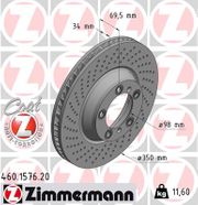 Bremsscheibe COAT Z PORSCHE 911