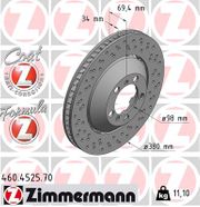 Bremsscheibe FORMULA Z COAT Z PORSCHE 911