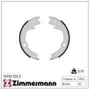 Bremsbackensatz, Feststellbremse TOYOTA YARIS VERSO